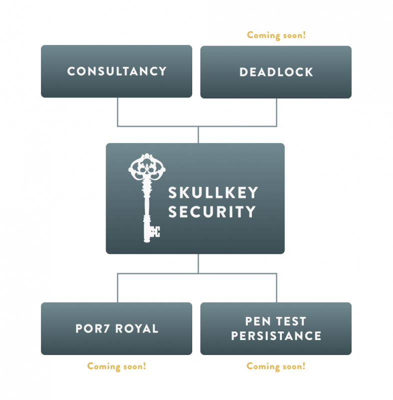 Skullkey security company structure
